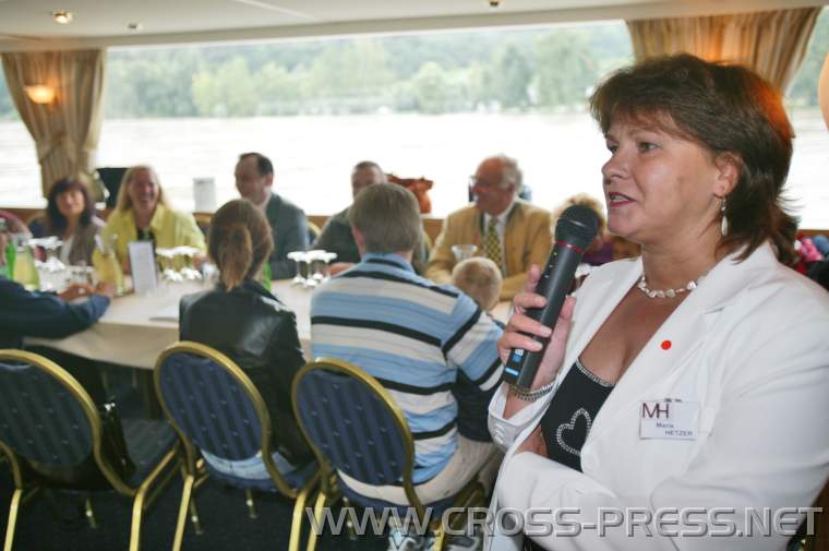 05.08.24_003 Organisatorin der Aktion 'Hilfe f�r Kinder aus Belarus' Maria Hetzer.