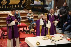 Hl.Messe zum WeltDownSyndrormTag Elevation, Abt Petrus Pilsinger