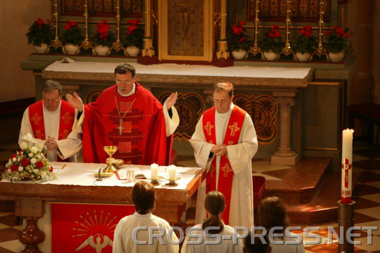 06.05.06_037 v.l.: P.Severin Ritt, P. Abt Berthold Heigl, P.Leopold Steininger