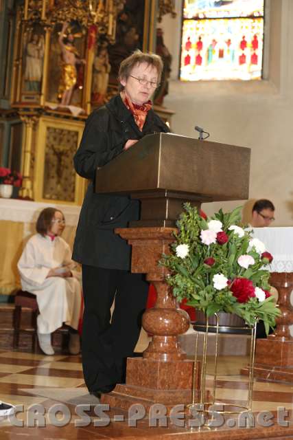 2014.05.10_10.25.37.jpg - Pfarrsekretärin Rosemarie Spindelberger war nicht nur Firmhelferin, sondern auch Koordinatorin.