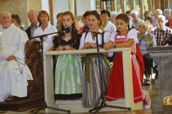 Anbetung und Rosenkranz