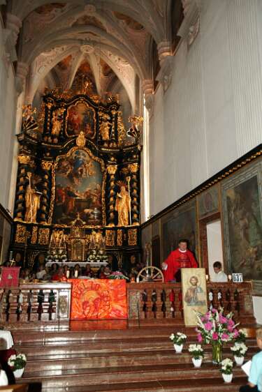 Firmung mit Abt P. Berthold, 8:30h