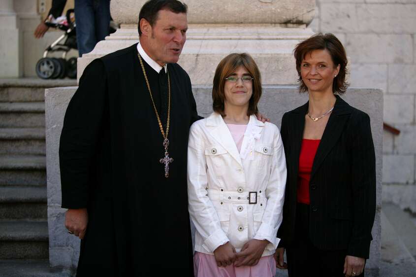 Firmung mit Abt P. Berthold, 8:30h