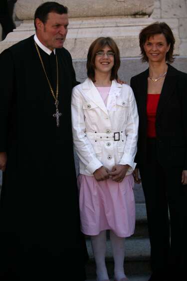 Firmung mit Abt P. Berthold, 8:30h