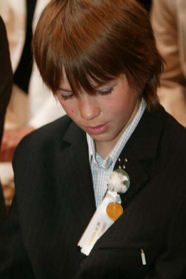 Firmung mit Abt P. Berthold um 10h