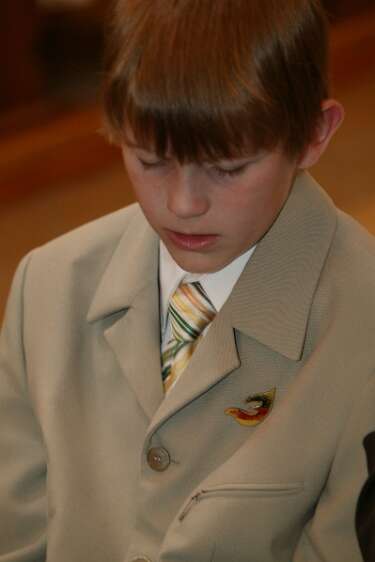 Firmung mit Abt P. Berthold um 10h