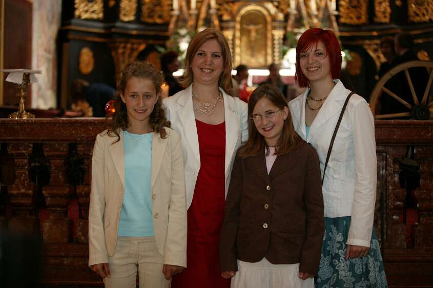 Firmung mit Abt P. Berthold um 10h