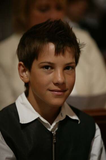 Firmung mit Abt P. Berthold und Prälat Vögt um 10:30h