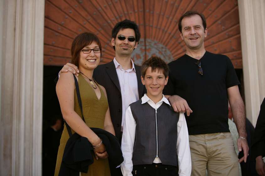 Firmung mit Abt P. Berthold und Prälat Vögt um 10:30h