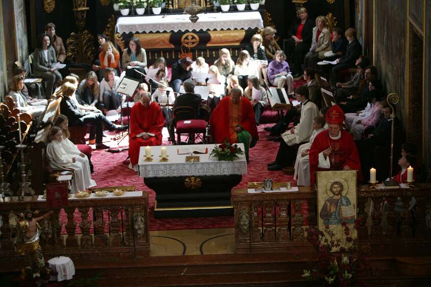 Firmung am 04.05.2008 um 10:30 mit Abt Berthold