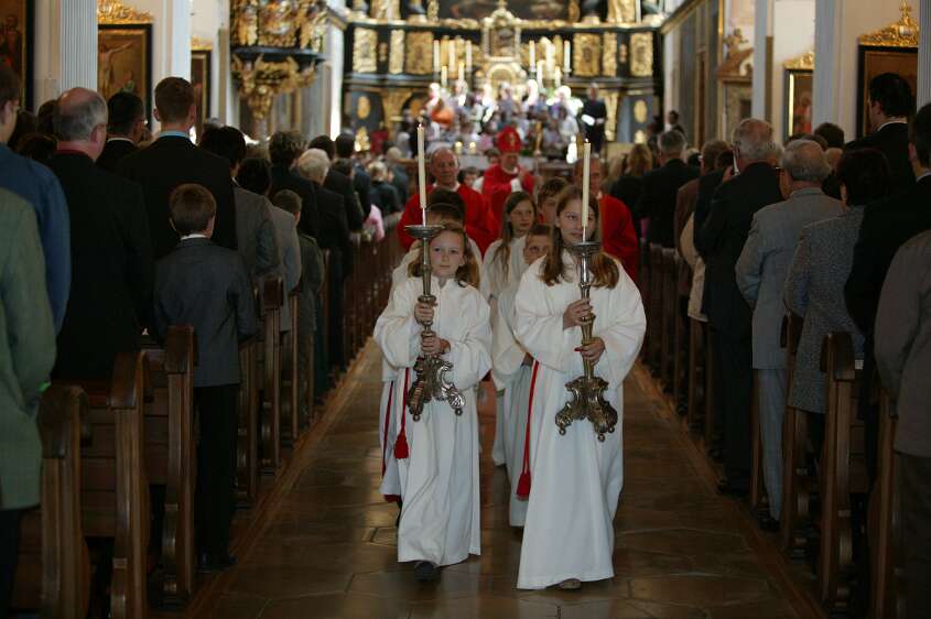 Firmung am 04.05.2008 um 10:30 mit Abt Berthold