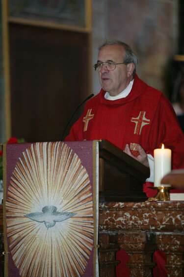 Firmung am 10.05.2008 mit den Äbten Heigl und Ellegast Pfarrer P. Michael Prinz