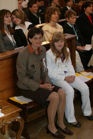 Firmung am 10.05.2008 mit den Äbten Heigl und Ellegast