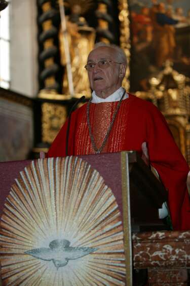 Firmung am 10.05.2008 mit den Äbten Heigl und Ellegast