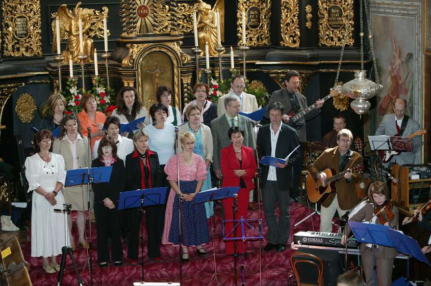 Firmung am 10.05.2008 mit den Äbten Heigl und Ellegast