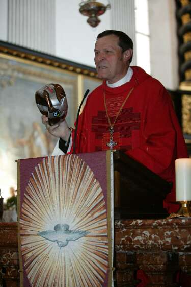 Firmung am 10.05.2008 mit den Äbten Heigl und Ellegast