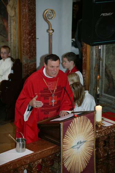 Firmung am 10.05.2008 mit den Äbten Heigl und Ellegast