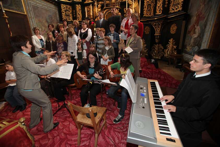 Firmung f�r Angeh�rige der Pfarre Seitenstetten