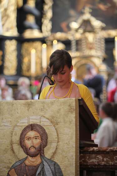 Firmung f�r Angeh�rige der Pfarre Seitenstetten