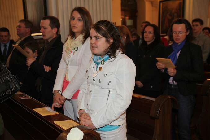 Firmung mit Abt Berthold Heigl und Bischof Philip Anyolo