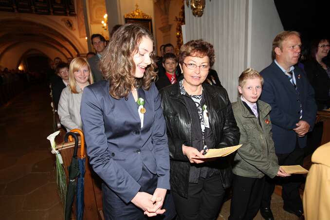 Firmung mit Abt Berthold Heigl und Bischof Philip Anyolo