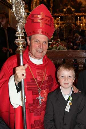 Firmung mit Abt Berthold Heigl und Bischof Philip Anyolo