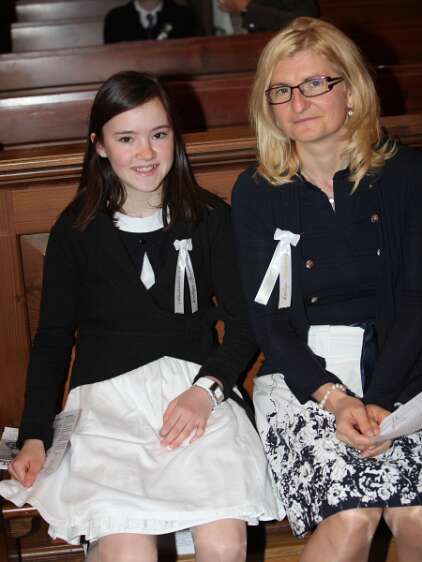 Firmung mit Abt Berthold Heigl und Propst Raimund Breiteneder um 10:30h