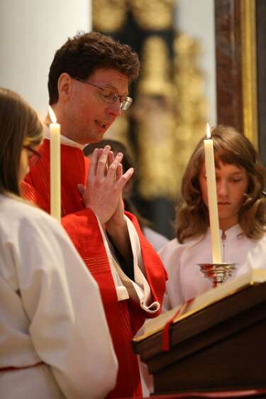 DekantasFirmung am 07.06.2014 08h mit Abt Petrus