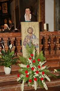 Firmung in Seitenstetten mit Altabt Berthold (10h30h) Begrüßung