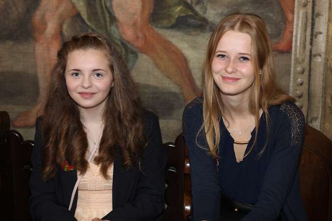 Firmung mit Abt Petrus und Altabt Berthold