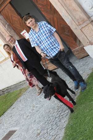 Firmung mit Abt Petrus und Altabt Berthold