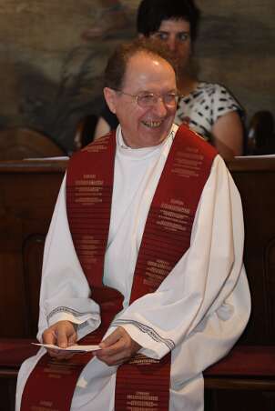 Firmung mit Abt Petrus und Altabt Berthold