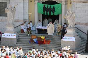 MiniTag 2018 in Seitenstetten Predigt von Abt Petrus Pilsinger.