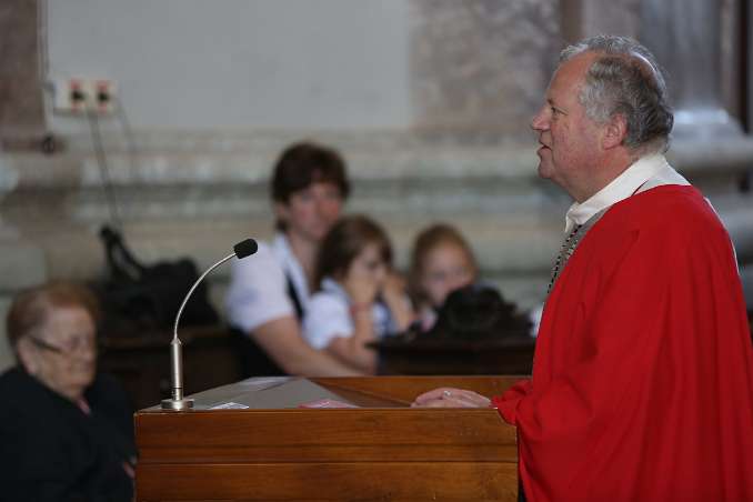 Firmung mit Abt Petrus Pilsinger und Altabt Johannes Gartner (08h)