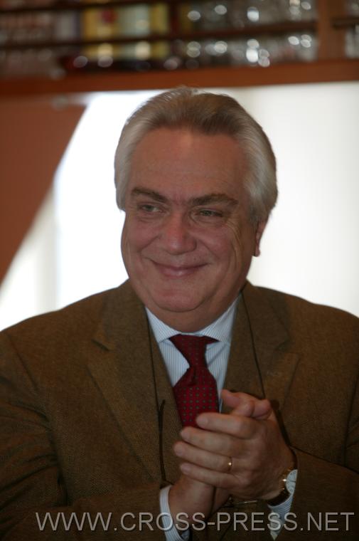 06.04.02_060 Der Gastgeber des 'Haus am Sonntagberg', Joseph Doblhoff, erntete von seinen G�sten viel Lob und Anerkennung