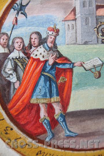 2009.08.14_14.35.37.jpg - Hl.Leopold auf einer Buchminiatur.