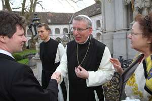 Feierliche Benediktion des Abtes Maximilian Heim