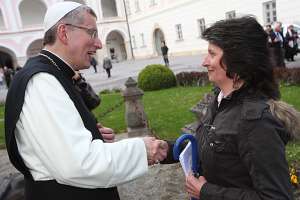 Feierliche Benediktion des Abtes Maximilian Heim