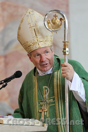 2012.07.20_11.54.13_02.jpg - Kardinal Schönborn bei seiner Predigt.