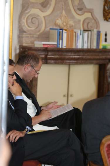 GrundSteinLegung HochSchul-AusBau