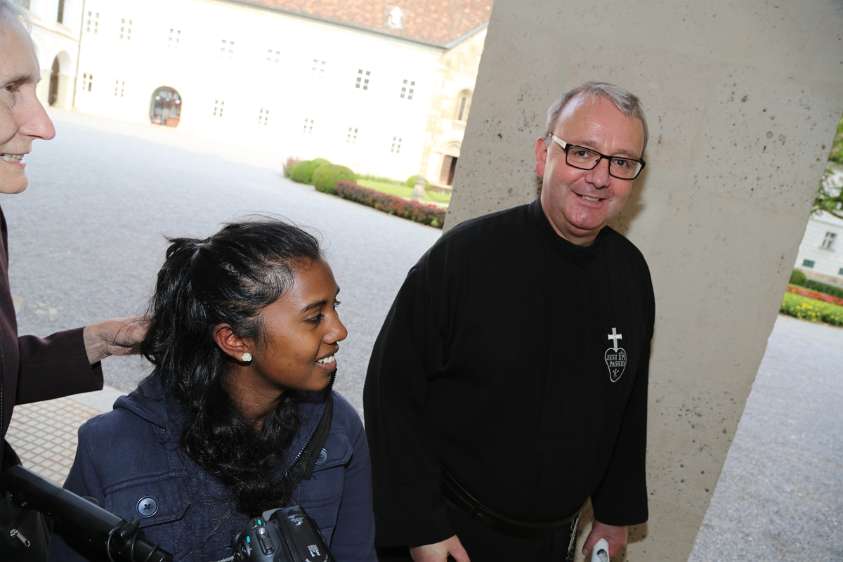 GrundSteinLegung HochSchul-AusBau