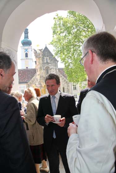 GrundSteinLegung HochSchul-AusBau