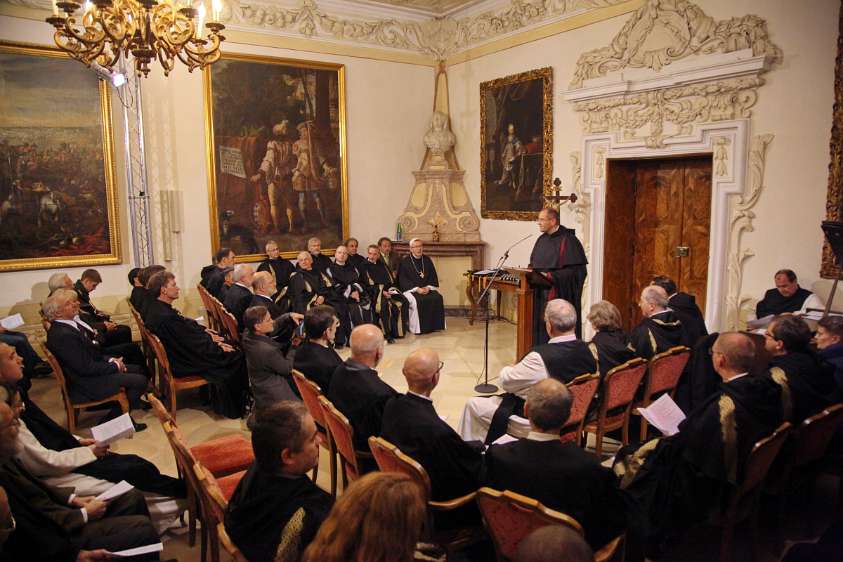 Sponsionsfeier der Phil.-Theol. HS 