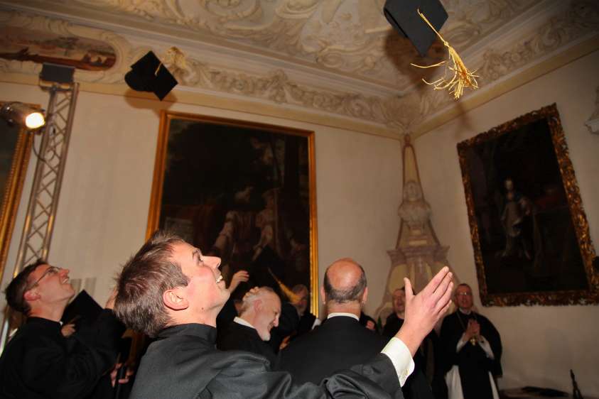 Sponsionsfeier der Phil.-Theol. HS 