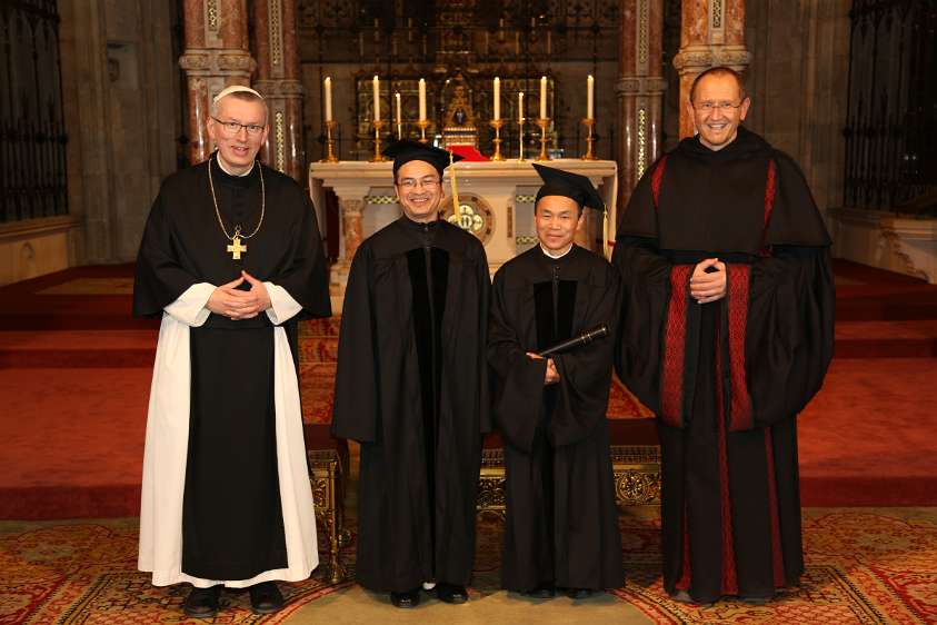 Sponsionsfeier der Phil.-Theol. HS 