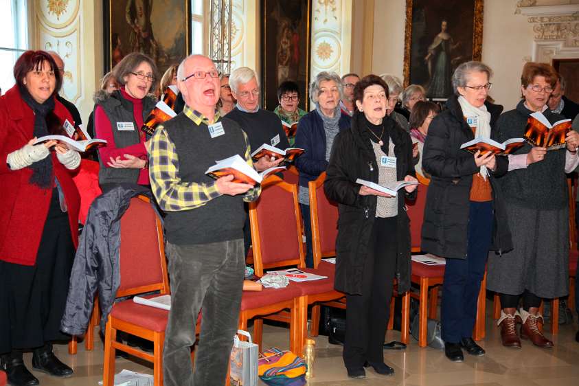 Radio Maria Einkehrtag im Stift Heiligenkreuz one team - one dream - one vision
