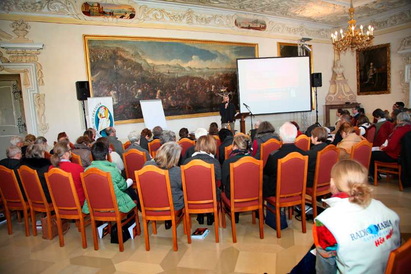 Radio Maria Einkehrtag im Stift Heiligenkreuz one team - one dream - one vision