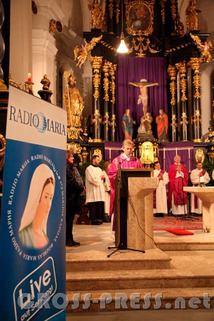 2016.02.13_20.05.56.JPG - Die Messe wurde von Radio Maria live übertragen.