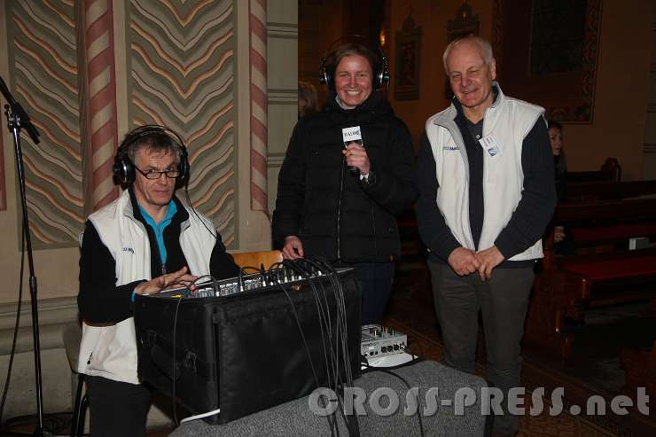 2016.02.14_17.35.09.JPG - Das Übertragungsteam: Peter, Barbara und Bernhard.