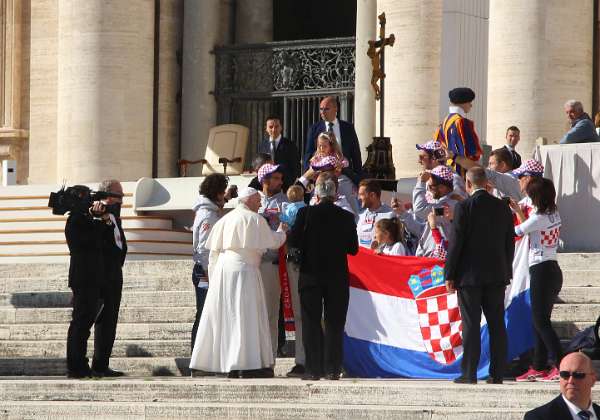 Tag 12, Vatikan, Audienz und Empfang beim Papst